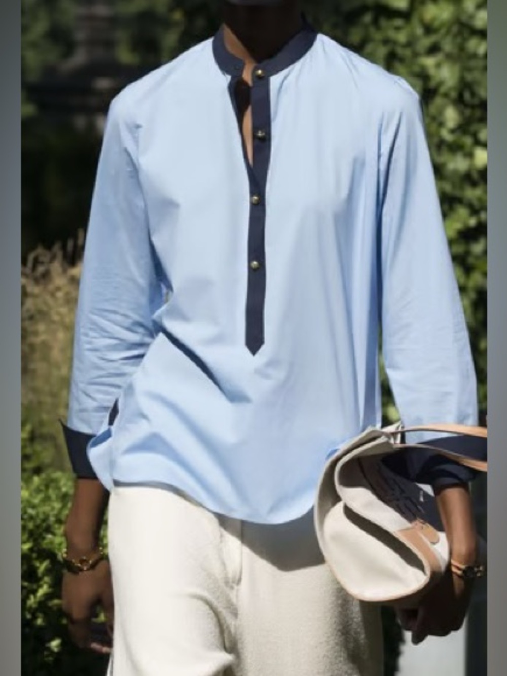 Tory Burch Cotton Tunic - Picture 4 of 12